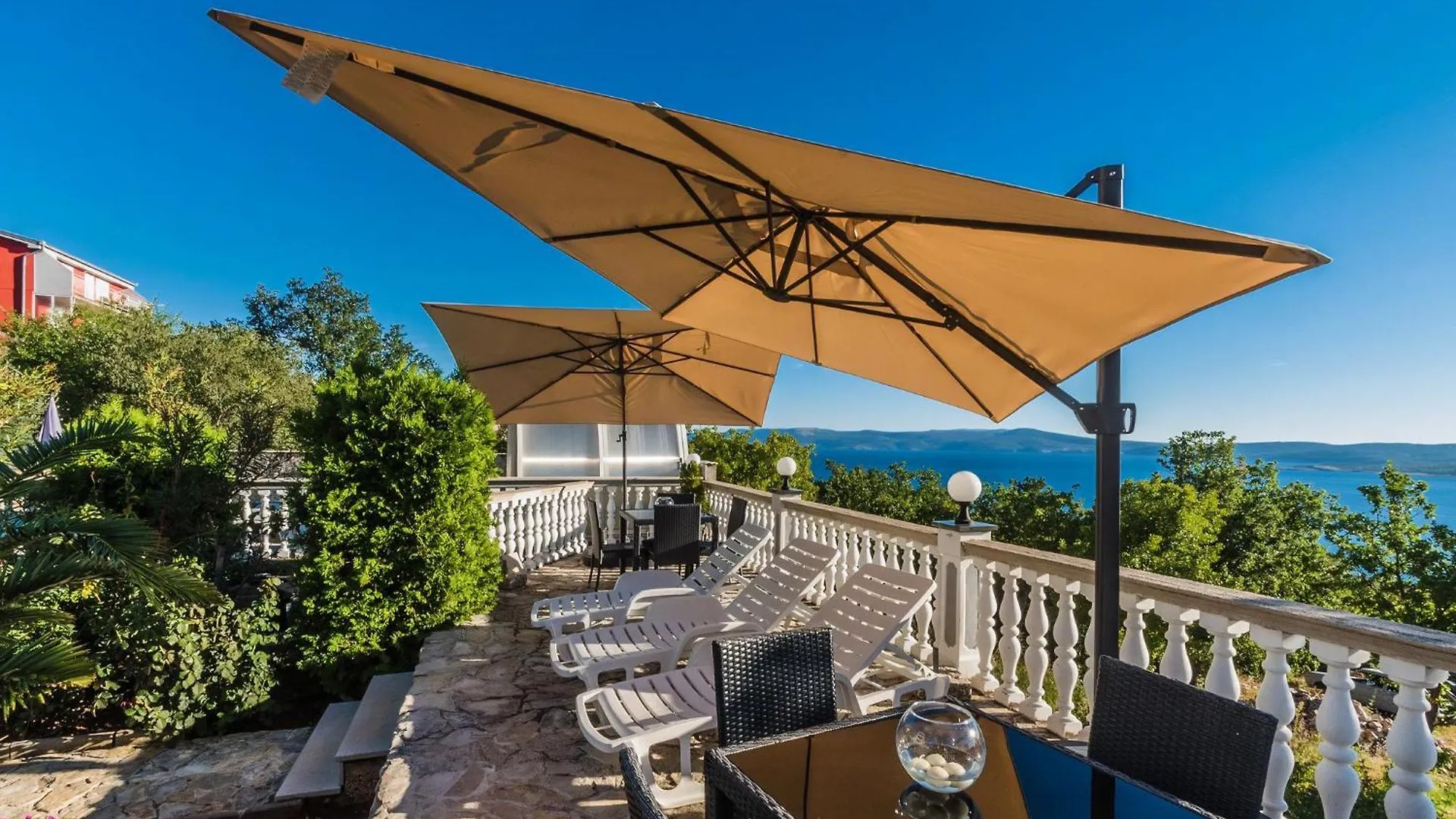Tolle Wohnung Mit Terrasse Und Meerblick Crikvenica Daire